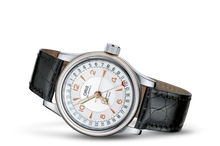 Big Crown Original Pointer Date, Grey, Leather Strap