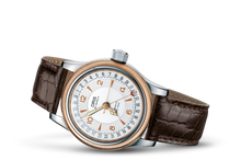 Big Crown Original Pointer Date, Grey, Leather Strap
