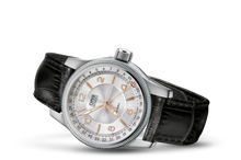 Big Crown Pointer Date, Grey, Leather Strap
