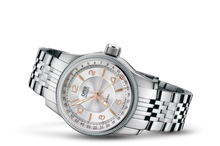Big Crown Pointer Date, Grey, Stainless steel Strap