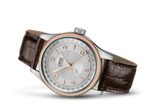 Big Crown Original Pointer Date, Grey, Leather Strap