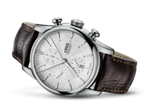 Artelier Chronograph, Grey, Leather Strap
