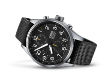 Big Crown ProPilot Chronograph, Black, Textile Strap