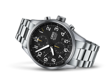 Big Crown ProPilot Chronograph, Black, Stainless steel Strap