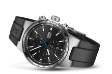 Williams Chronograph, Black, Rubber Strap