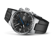 Williams Chronograph, Black, Rubber Strap