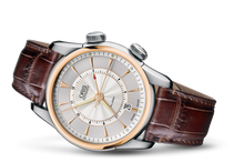 Artelier Alarm, Grey, Leather Strap