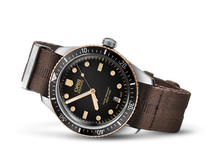 Divers Sixty-Five, Black, Textile Strap