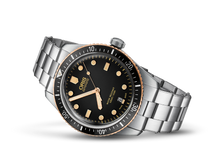 Divers Sixty-Five, Black, Stainless steel Strap