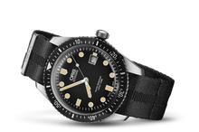 Divers Sixty-Five, Black, Textile Strap