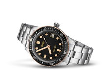 Divers Sixty-Five, Black, Stainless steel Strap