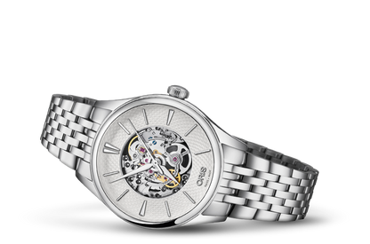 Artelier Skeleton, Grey, Stainless steel Strap