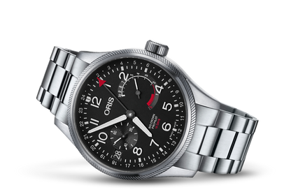 Big Crown ProPilot Calibre 114, Black, Stainless steel Strap