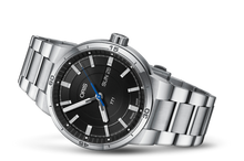 TT1 Day Date, Black, Stainless steel Strap