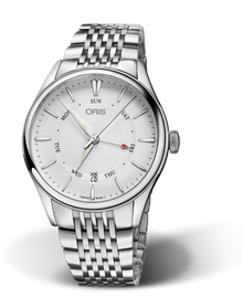 Artelier Pointer Day Date, 40mm, Grey, Stainless steel Strap, Stainless steel crown, Multi-piece stainless steel case