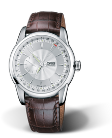 Artelier Small Second, Pointer Date 2008, 42.50mm, Grey, Leather Strap, Stainless steel crown, Multi-piece stainless steel case