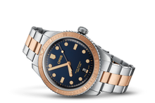 Divers Sixty-Five, Blue, Stainless steel Strap