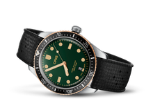 Divers Sixty-Five, Green, Rubber Strap