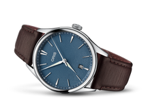 Artelier Date, Blue, Leather Strap