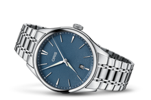 Artelier Date, Blue, Stainless steel Strap