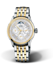 Artelier Complication 2007, 35mm, Grey, Stainless steel Strap, Stainless steel crown, Multi-piece stainless steel case, yellow gold PVD plated top ring