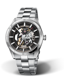 Artix GT Skeleton, 42mm, Grey, Stainless steel Strap, Stainless steel screw-in security crown, Multi-piece stainless steel case