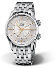 Artelier Alarm, 42.50mm, Grey, Stainless steel Strap, Stainless steel crowns, Multi-piece stainless steel case