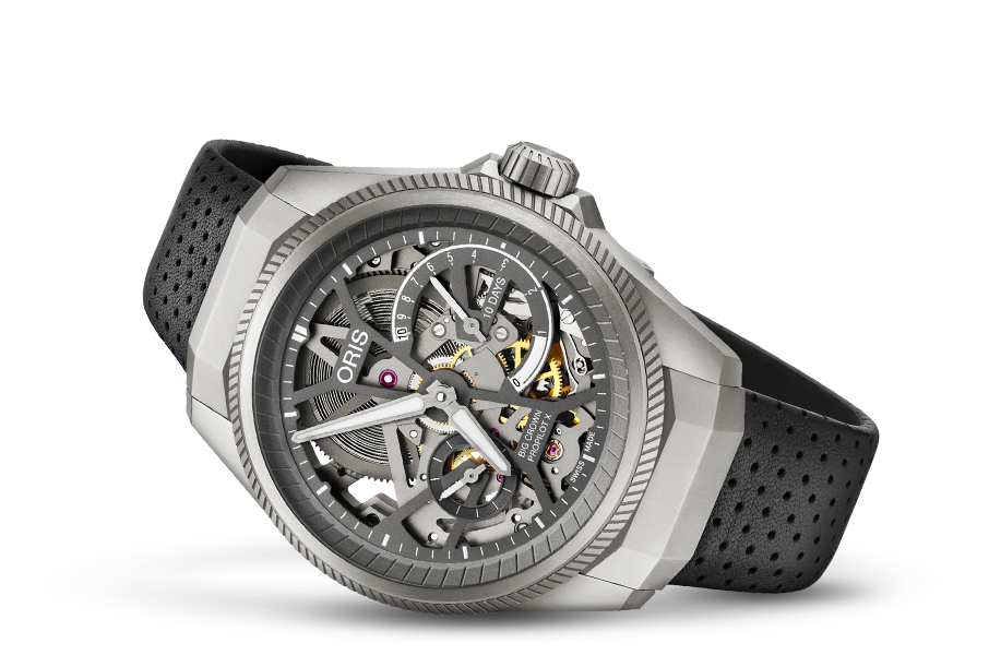 ProPilot X Calibre 115, Grey, Leather Strap