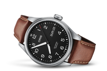 Big Crown ProPilot Big Day Date, Black, Leather Strap