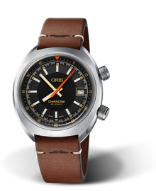 Movember Edition 2019, 39mm, Black, Leather Strap, Stainless steel crowns, Multi-piece stainless steel case