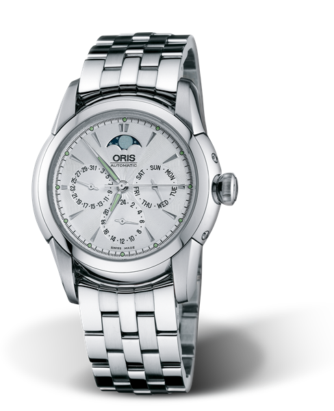 Artelier Complication 2003, 40.50mm, Grey, Stainless steel Strap, Stainless steel crown, Multi-piece stainless steel case