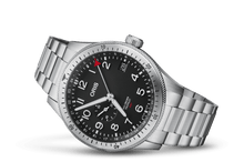 Big Crown ProPilot Timer GMT, Black, Stainless steel Strap