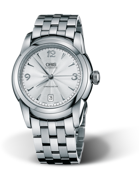 Artelier Chronometer, Date, 40.50mm, Grey, Stainless steel Strap, Stainless steel crown, Multi-piece stainless steel case