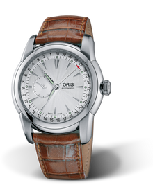 Artelier Small Second, Pointer Date 2003, 42.50mm, Grey, Leather Strap, Stainless steel crown, Multi-piece stainless steel case