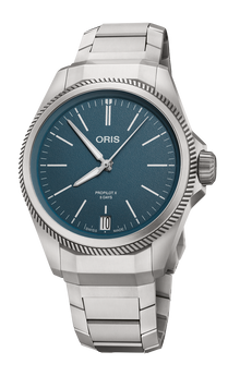 ProPilot X Calibre 400, 39.00 mm, Blue, Titanium Strap, Titanium screw-in security crown, Multi-piece titanium case