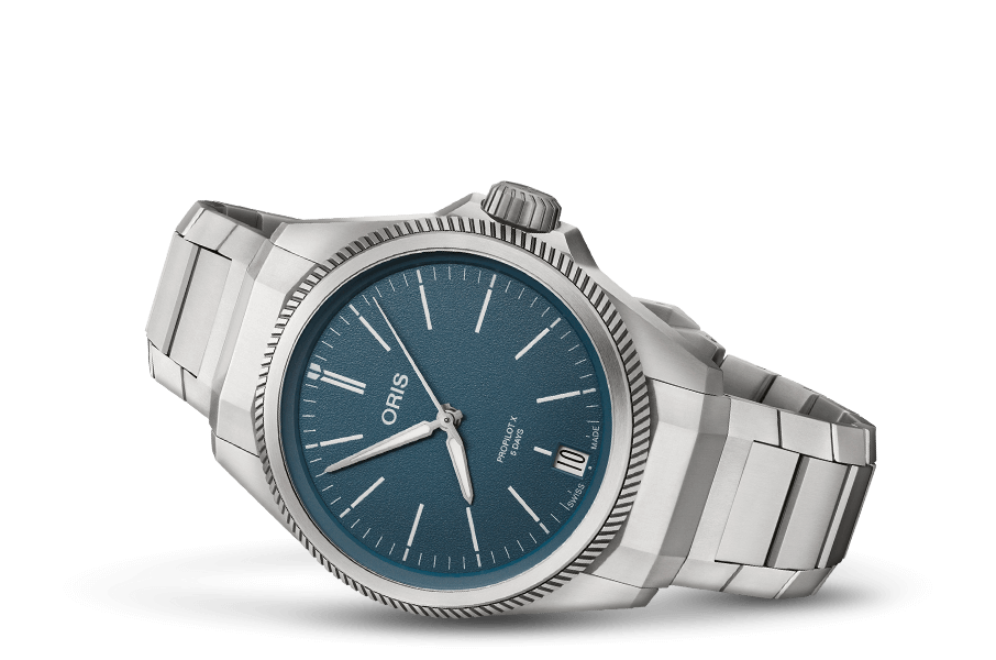 ProPilot X Calibre 400, Blue, Titanium Strap