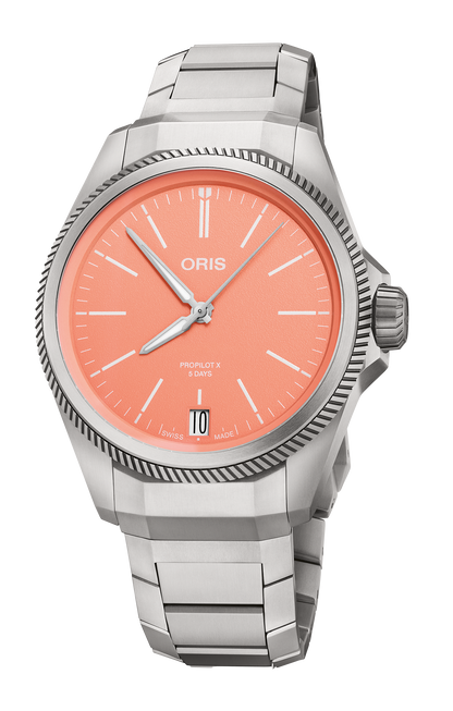 ProPilot X Calibre 400, 39.00 mm, Red, Titanium Strap, Titanium screw-in security crown, Multi-piece titanium case