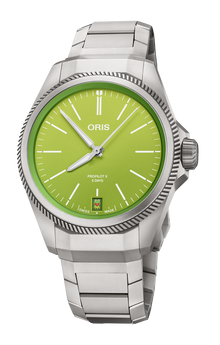 ProPilot X Kermit Edition, 39.00 mm, Green, Titanium Strap, Titanium screw-in security crown, Multi-piece titanium case