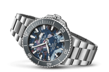 Aquis Date Upcycle, Multicoloured, Stainless steel Strap