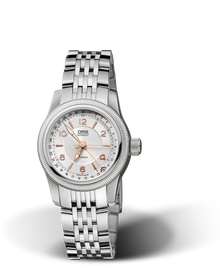 Big Crown Pointer Date, 30mm, Grey, Stainless steel Strap, Stainless steel screw-in security crown, Multi-piece stainless steel case