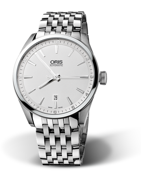 Artix Date, 42mm, Grey, Stainless steel Strap, Stainless steel crown, Multi-piece stainless steel case