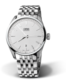 Artix Date, 42mm, Grey, Stainless steel Strap, Stainless steel crown, Multi-piece stainless steel case