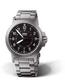 BC3 Air Racing Limited Edition, 42mm, Black, Titanium Strap, Stainless steel screw-in security crown, Multi-piece titanium case