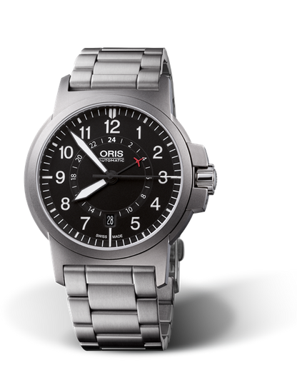 BC3 Air Racing Limited Edition, 42mm, Black, Titanium Strap, Stainless steel screw-in security crown, Multi-piece titanium case