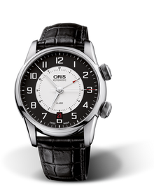 RAID 2011 Alarm Limited Edition, 42.50mm, Black, Leather Strap, Stainless steel crowns, Multi-piece stainless steel case