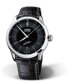 Chet Baker Limited Edition, 40mm, Black, Leather Strap, Stainless steel crown, Multi-piece stainless steel case