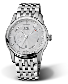 Artelier Small Second, Pointer Day, 44mm, Grey, Stainless steel Strap, Stainless steel crown, Multi-piece stainless steel case