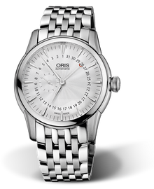 Artelier Small Second, Pointer Date, 42mm, Grey, Stainless steel Strap, Stainless steel crown, Multi-piece stainless steel case