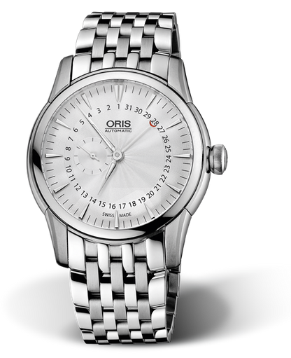 Artelier Small Second, Pointer Date, 42mm, Grey, Stainless steel Strap, Stainless steel crown, Multi-piece stainless steel case