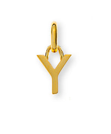 Buchstaben Gelbgold 750, ca.7x6mm Y